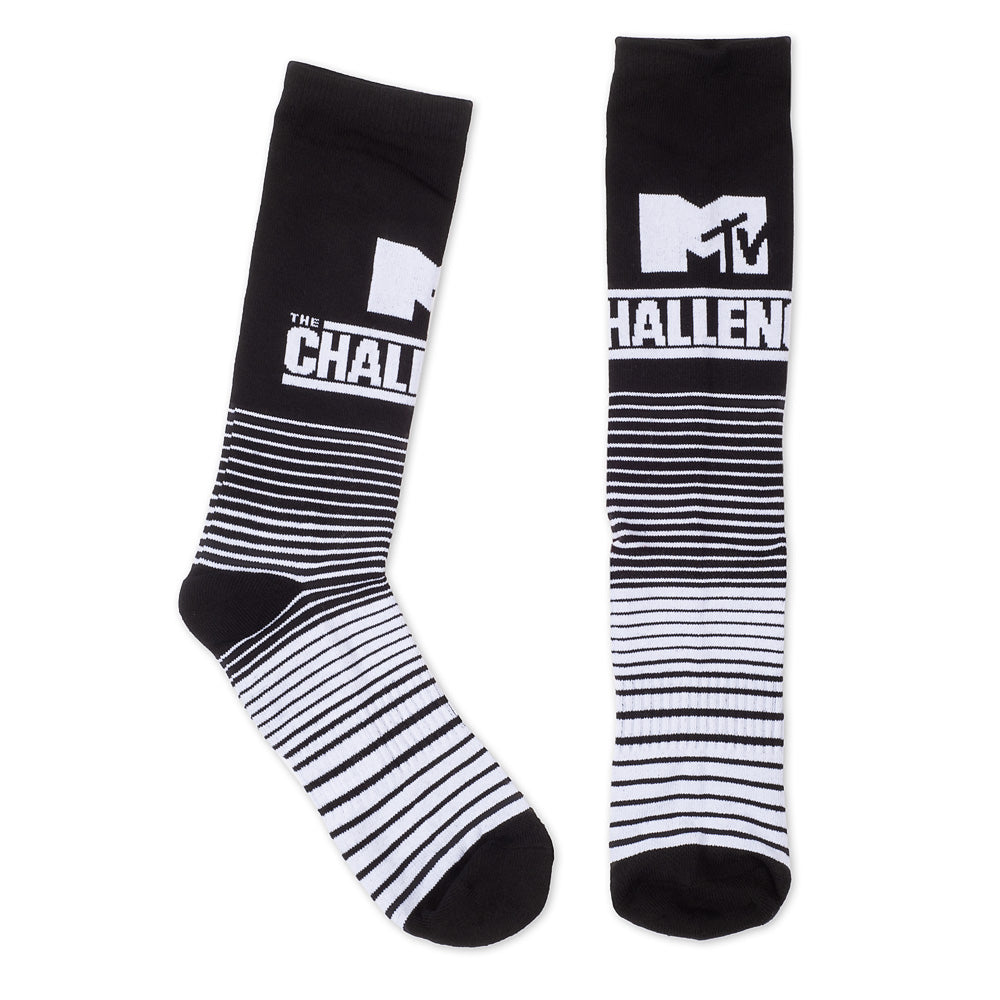 The Challenge Athletic Stripe Crew Socks