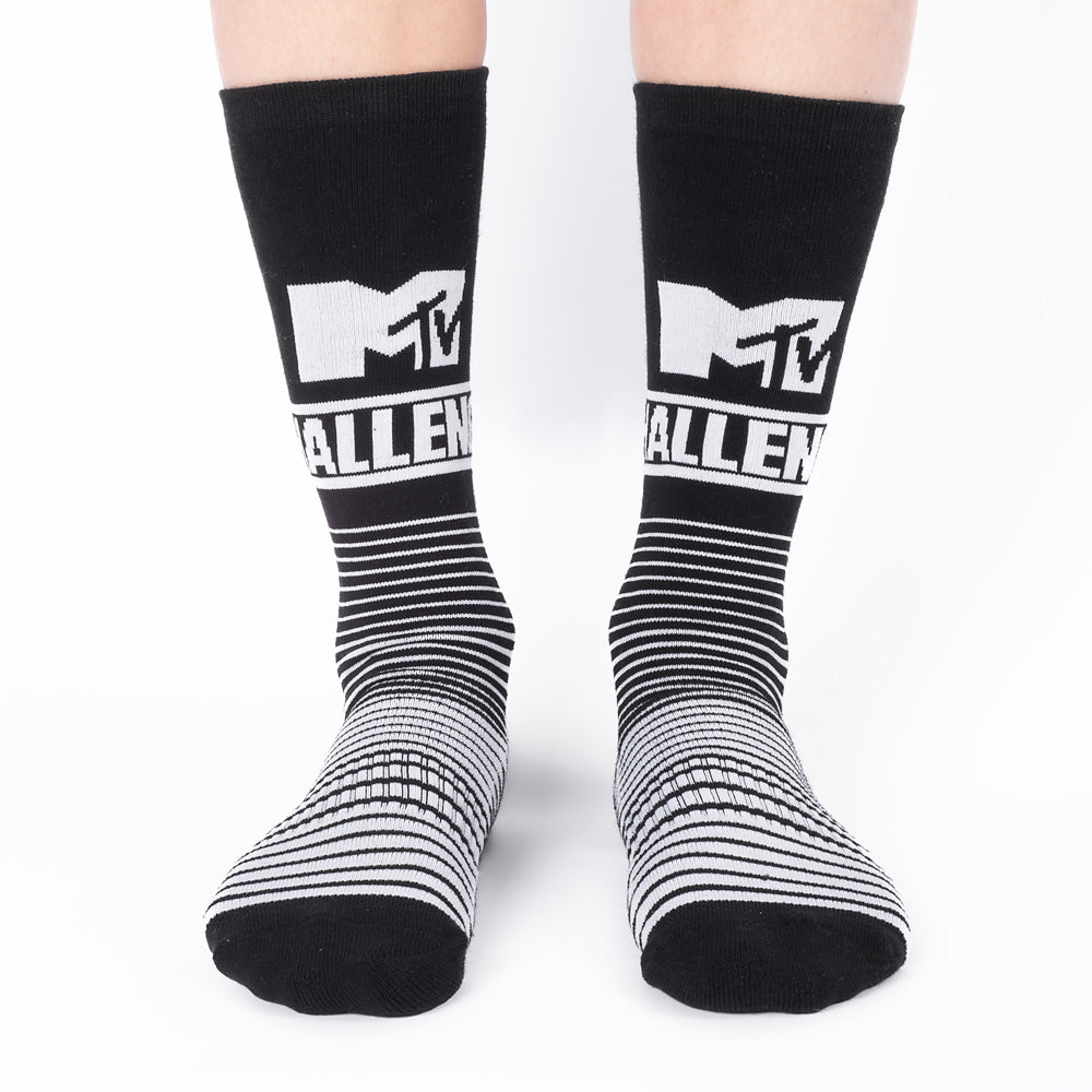 The Challenge Athletic Stripe Crew Socks