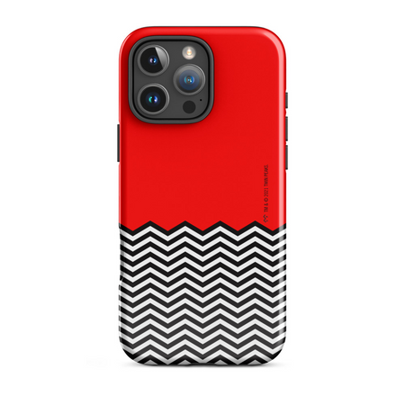 Twin Peaks Red Room Chevron Tough Phone Case - iPhone