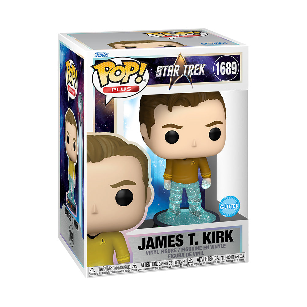 Star Trek Transporter Kirk Funko Pop! Plus Figur