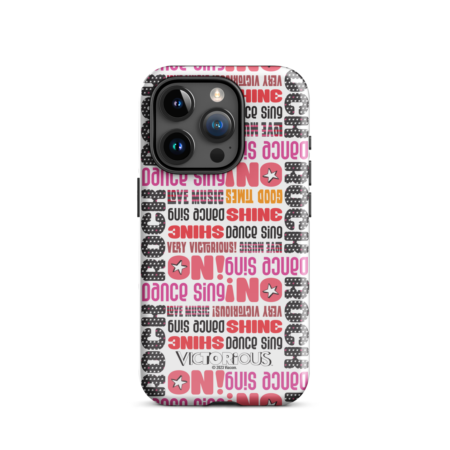 Victorious Dance Sing Shine Pattern Tough Phone Case - iPhone - Paramount Shop