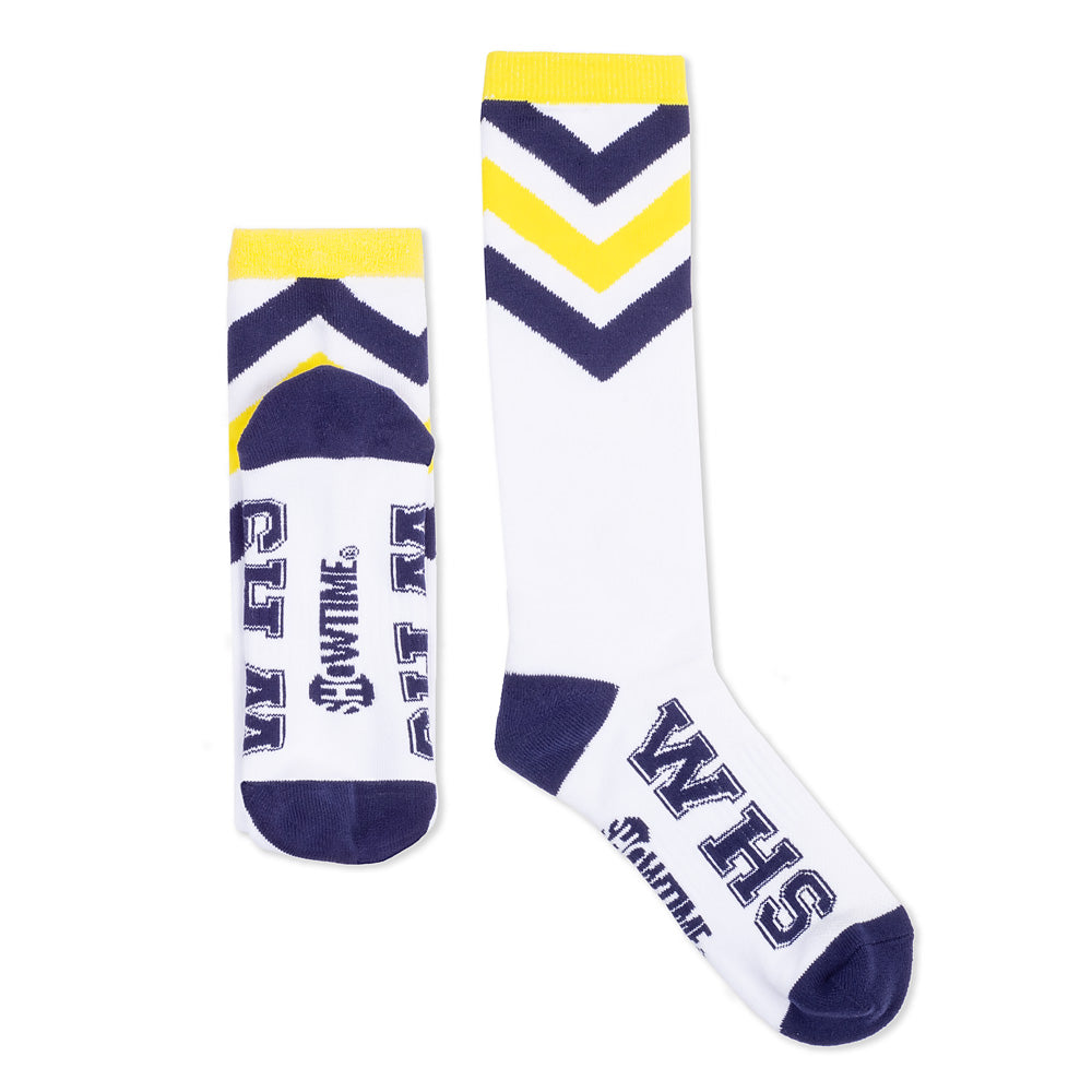 Yellowjackets WHS Chevron Socken