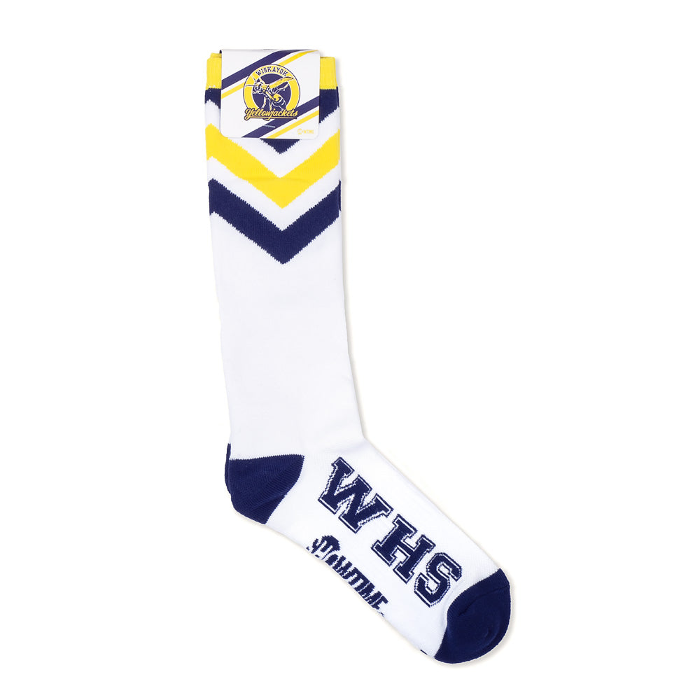 Yellowjackets WHS Chevron Socks