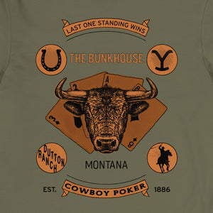 Yellowstone Bunkhouse Bison Langarm T-Shirt
