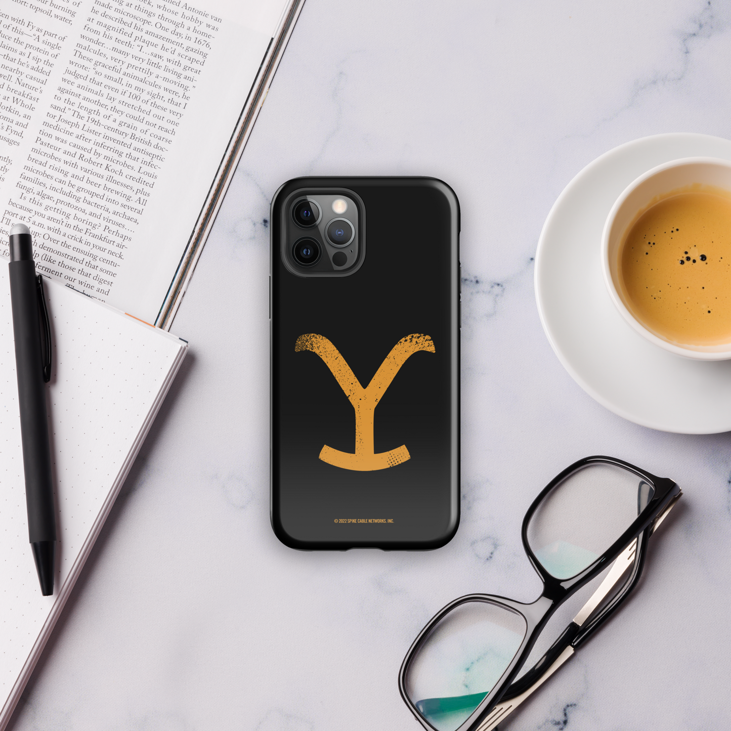 Yellowstone Y Logo Funda resistente para iPhone