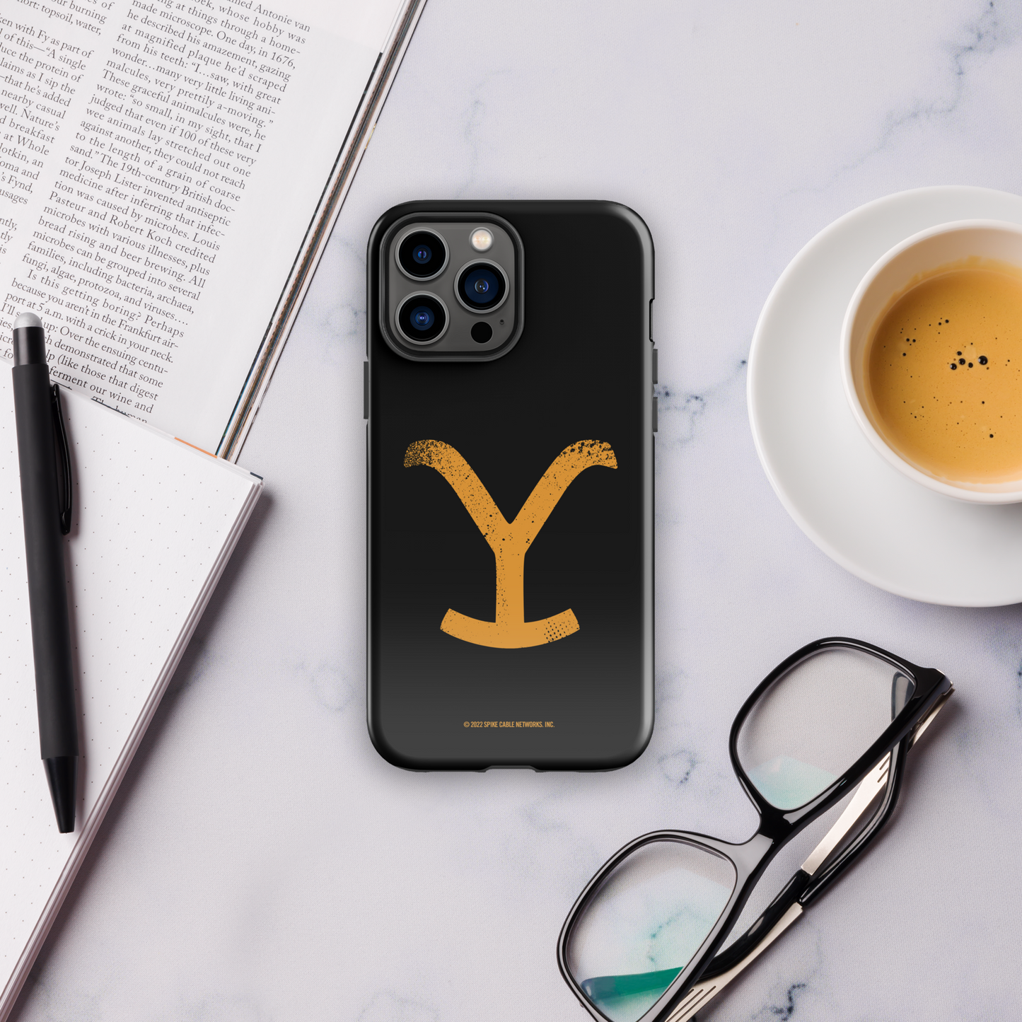 Yellowstone Y Logo Funda resistente para iPhone