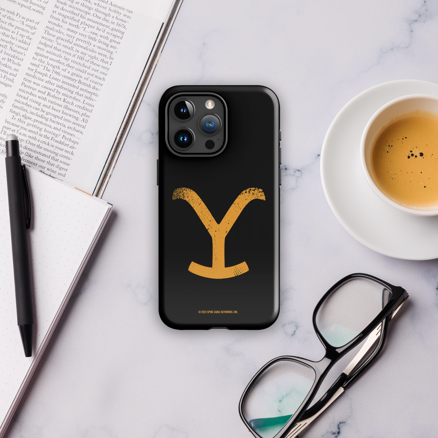 Yellowstone Y Logo Funda resistente para iPhone