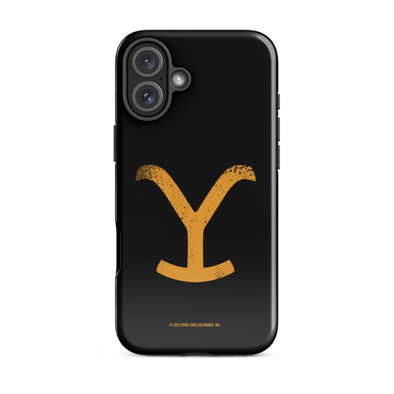 Yellowstone Y Logo Funda resistente para iPhone