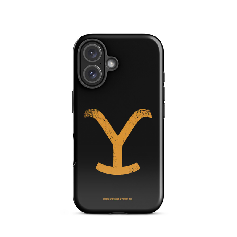 Yellowstone Y Logo Funda resistente para iPhone