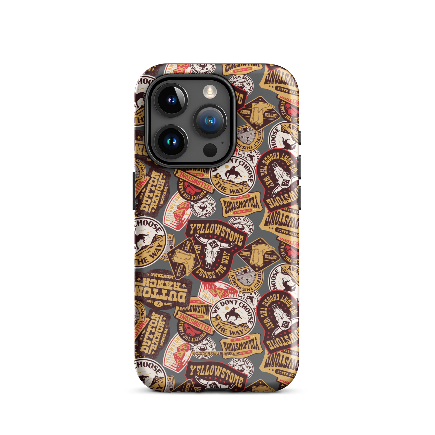 Yellowstone Patches Tough Phone Case - iPhone - Paramount Shop