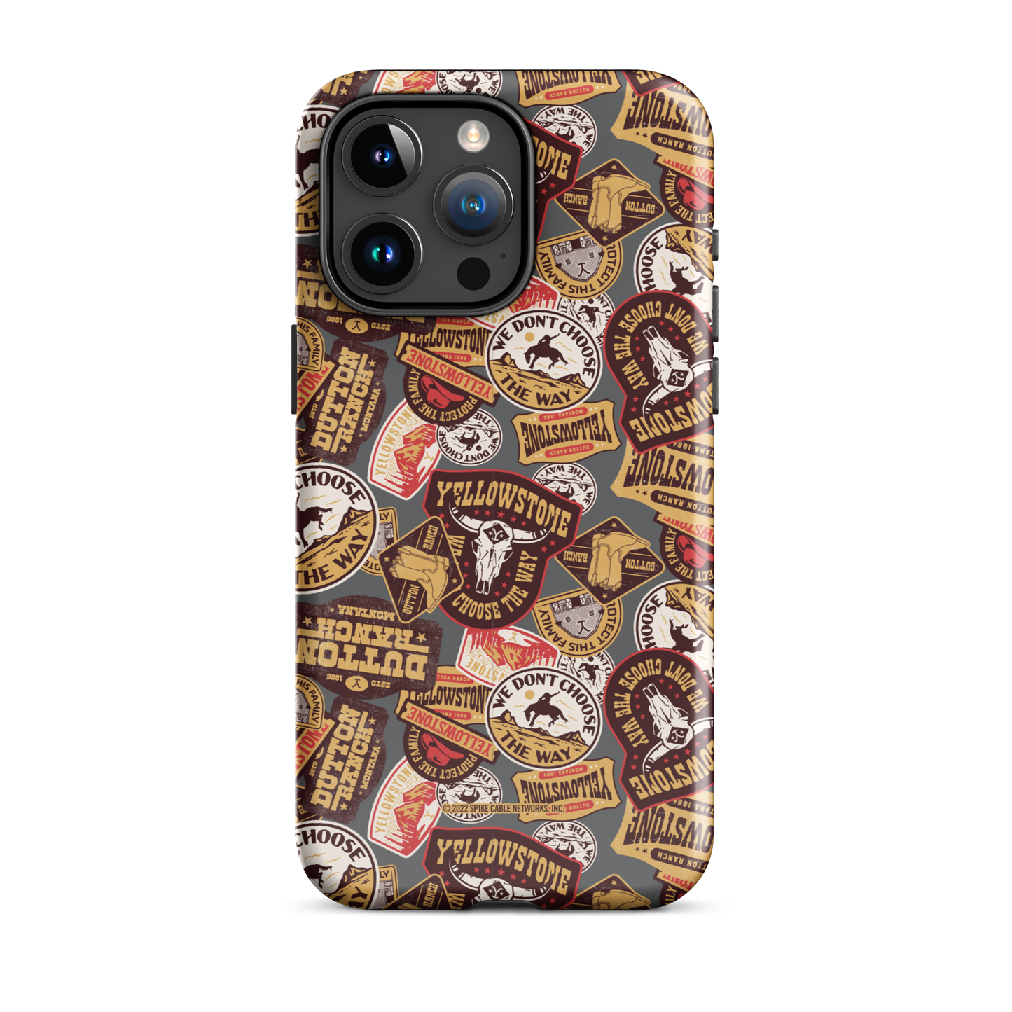 Yellowstone Patches Tough Phone Case - iPhone - Paramount Shop