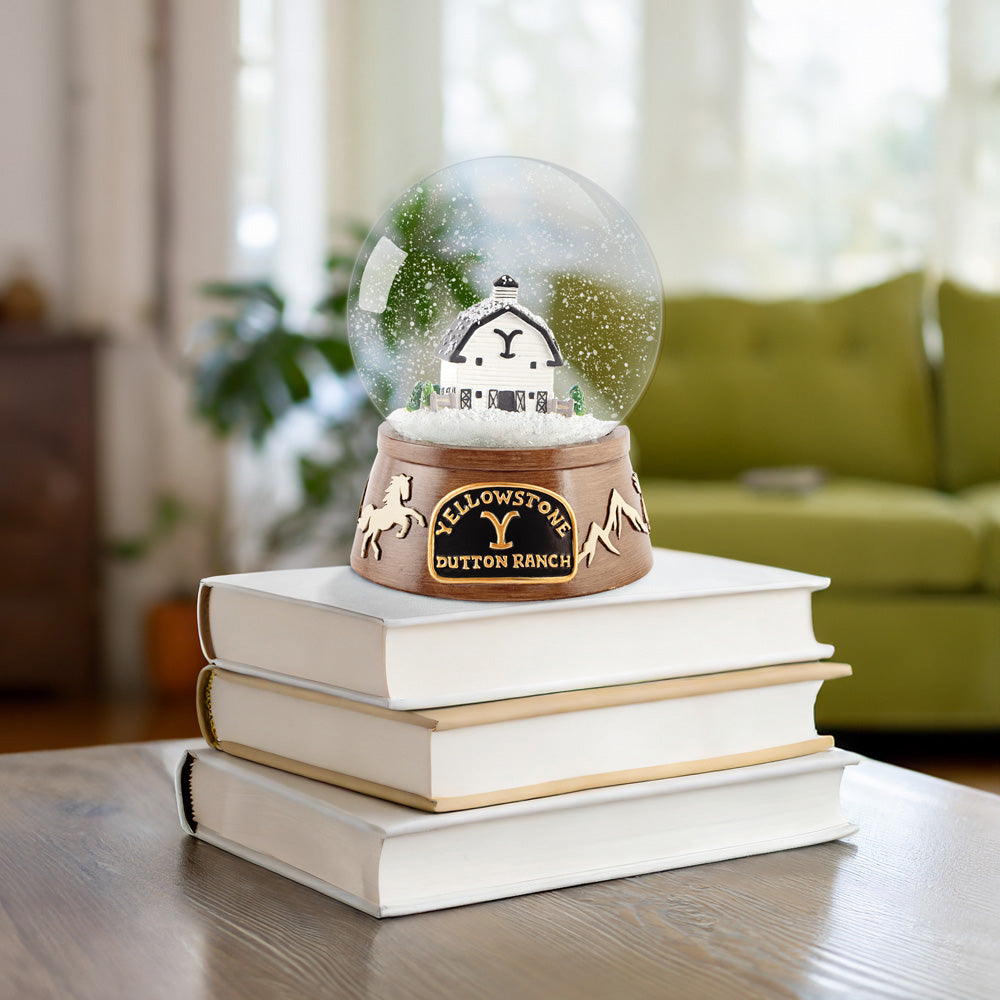 Yellowstone Rancho Dutton Snow Globe