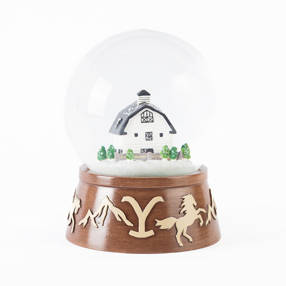 Yellowstone Rancho Dutton Snow Globe