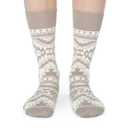 Yellowstone Weißer Azteke Logo Socken