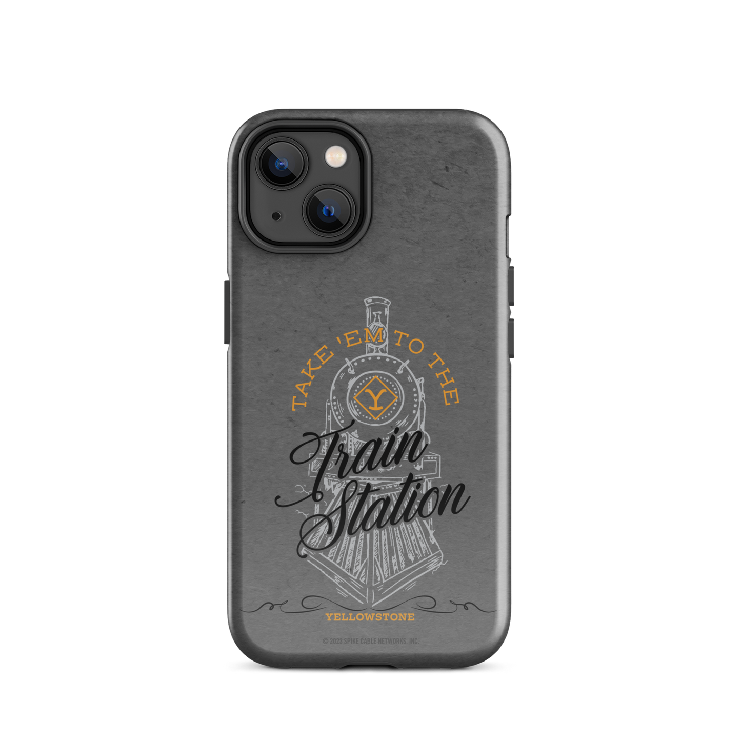 Yellowstone Train Station Tough Phone Case - iPhone