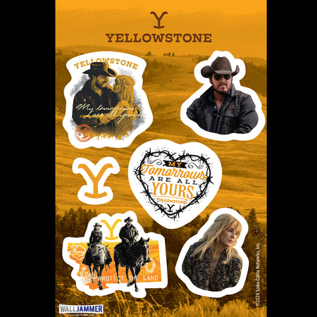 Yellowstone Rip und Beth Wall Aufkleber