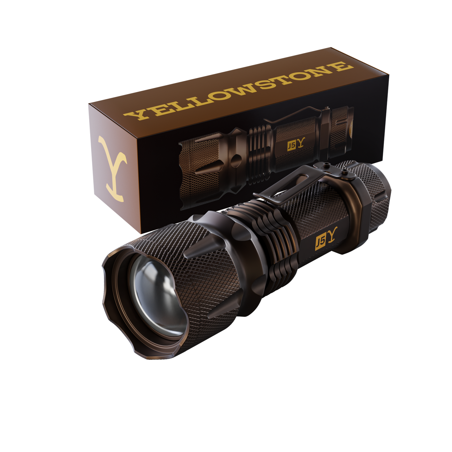 Yellowstone Edition J5 Tactical Hyper V Flashlight