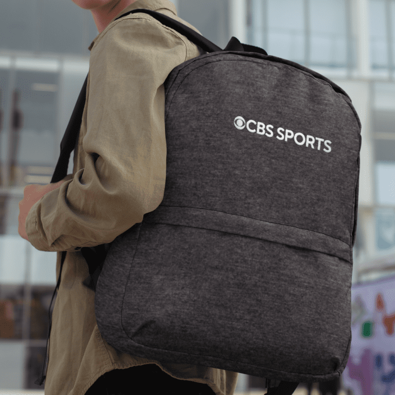 CBS Sports Logo Mochila bordada