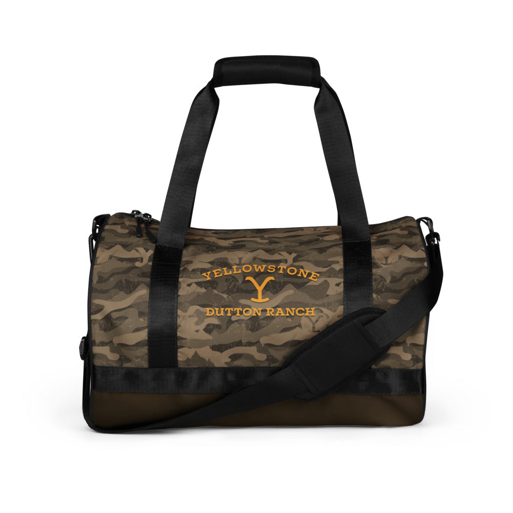 Yellowstone Bolsa de deporte de camuflaje verde