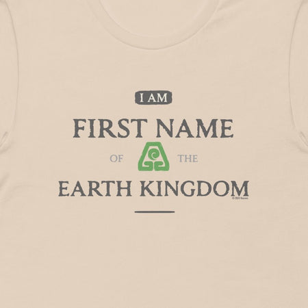 Avatar the Last Airbender Earth Kingdom Personalized T - Shirt - Paramount Shop