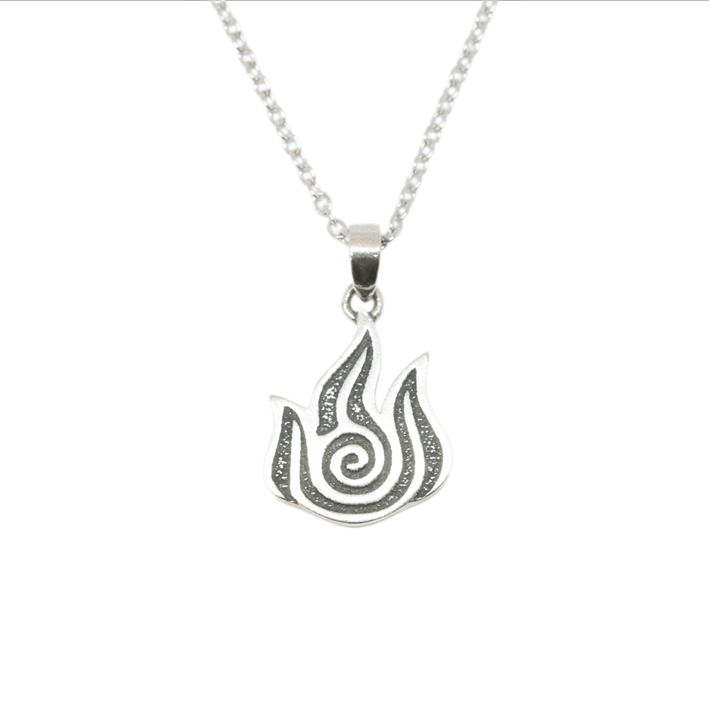 Avatar: The Last Airbender Fire Nation Circular Pendant Necklace - Paramount Shop