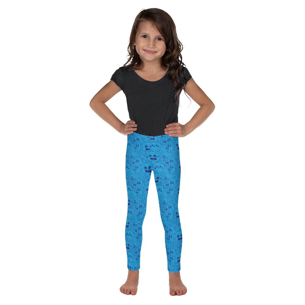 Baby Shark's Big Show Blue Kids Leggings - Paramount Shop