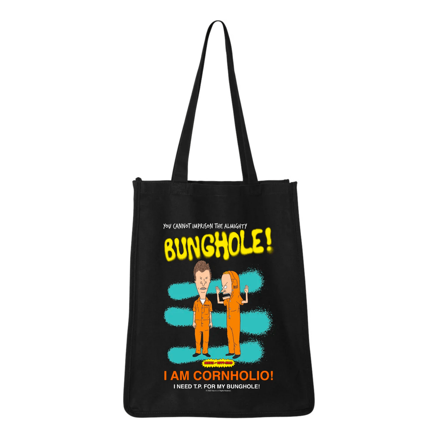 Beavis and Butt - Head Bunghole Canvas Tote Bag - Paramount Shop