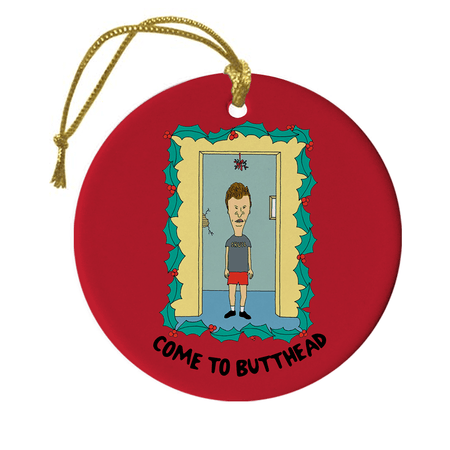 Beavis and Butt - Head Come To Butt - Head Double - Sided Ornament - Paramount Shop