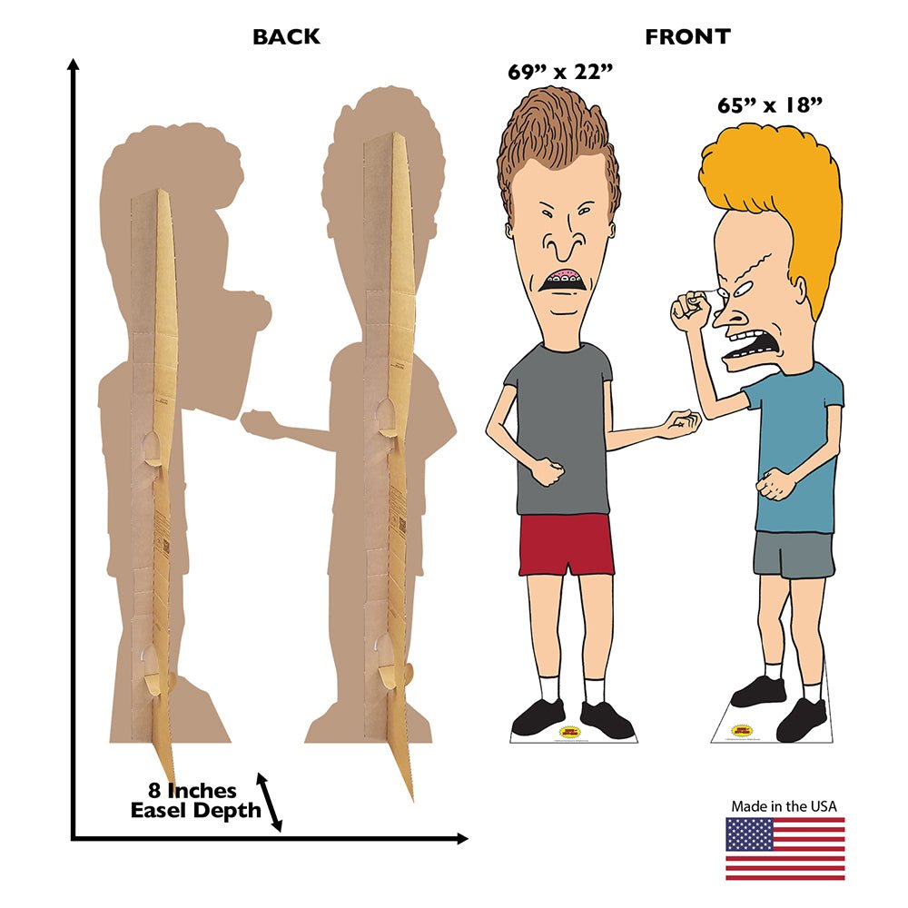 Beavis And Butt - Head Standee - Paramount Shop