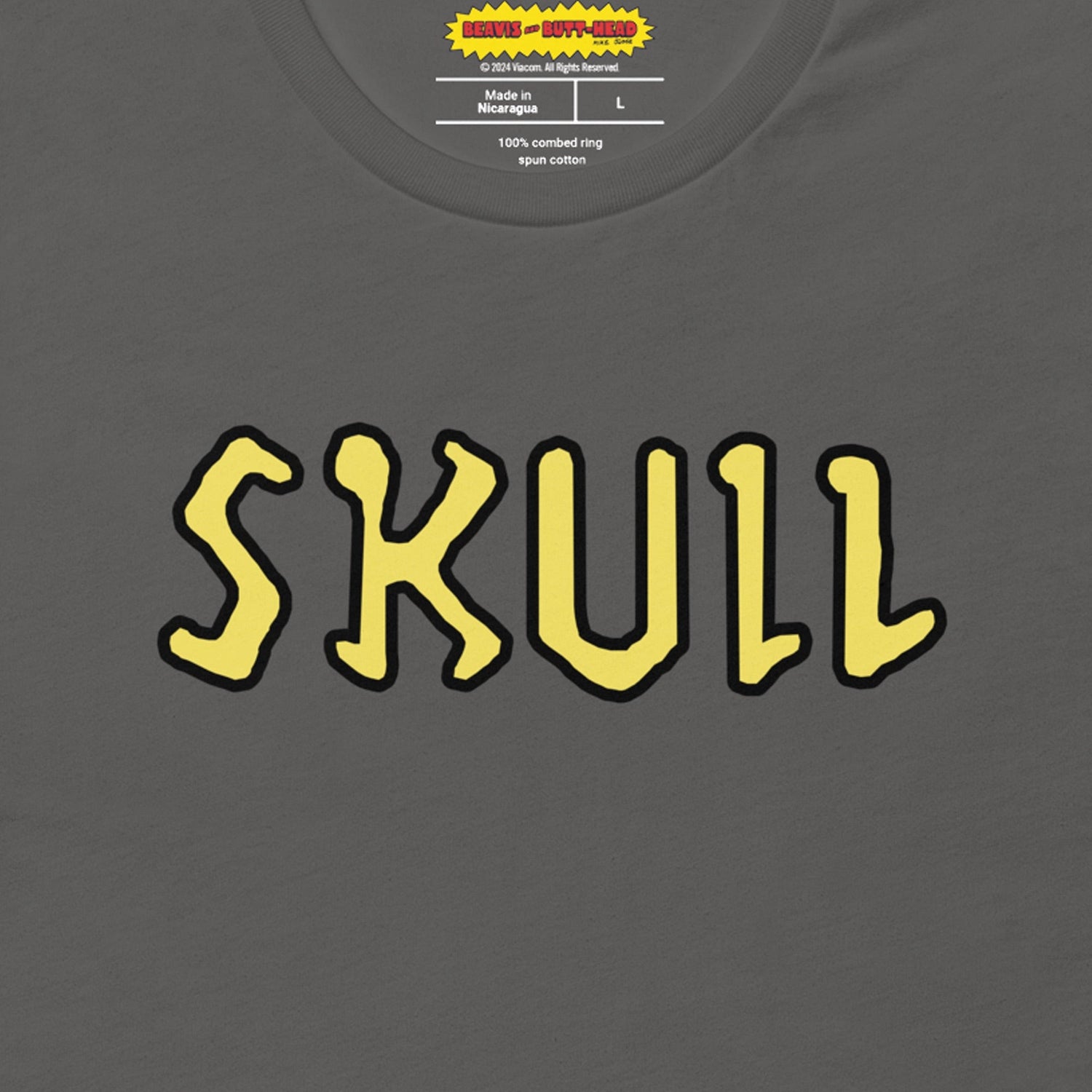 Beavis & Butt - Head Skull Unisex T - Shirt - Paramount Shop