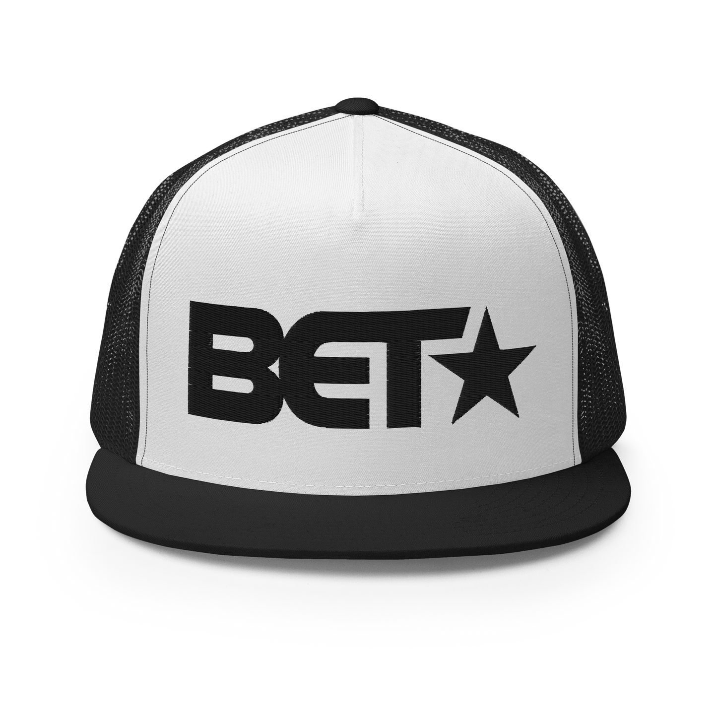 BET Classic Logo 5 Panel Trucker Cap - Paramount Shop