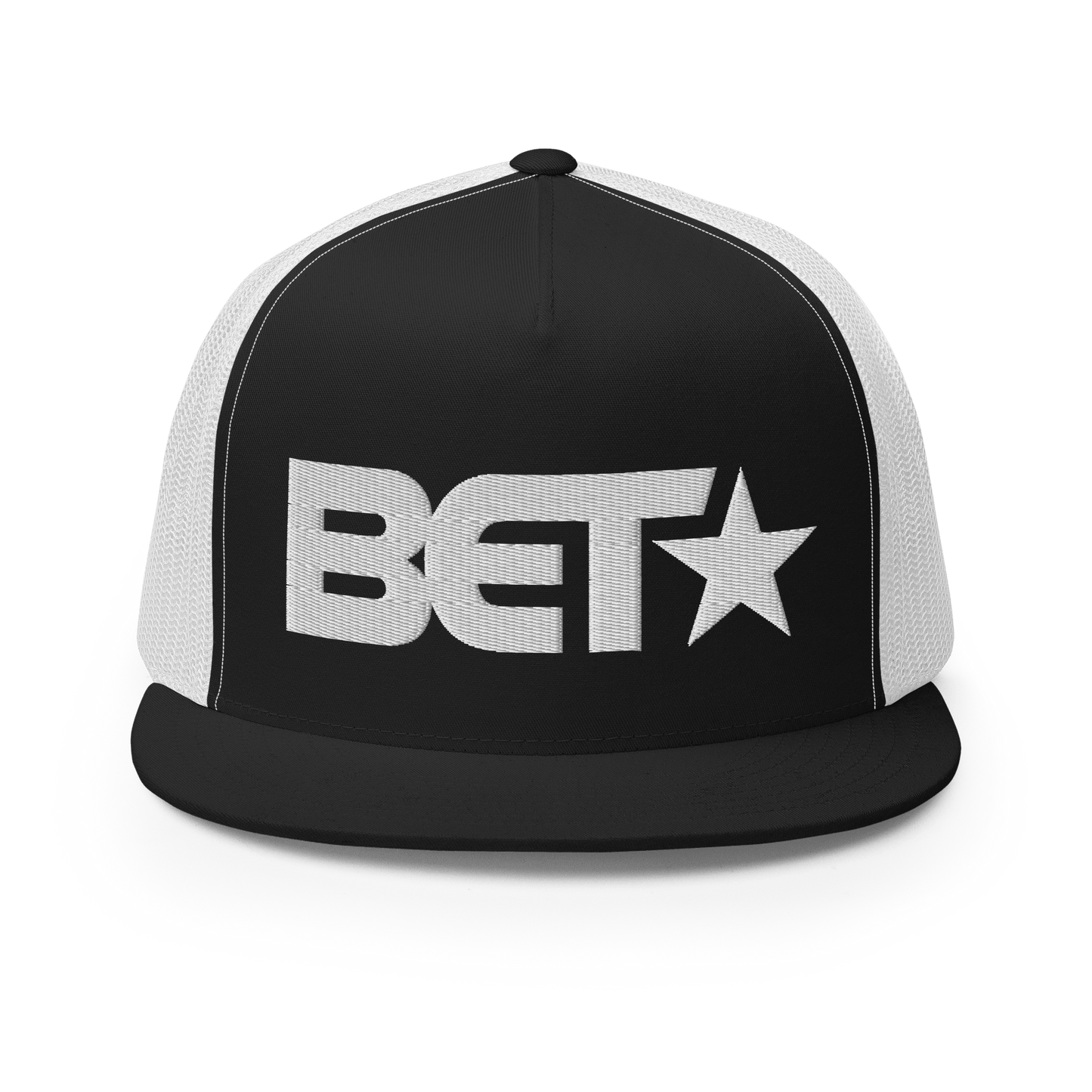 BET Classic Logo 5 Panel Trucker Cap - Paramount Shop