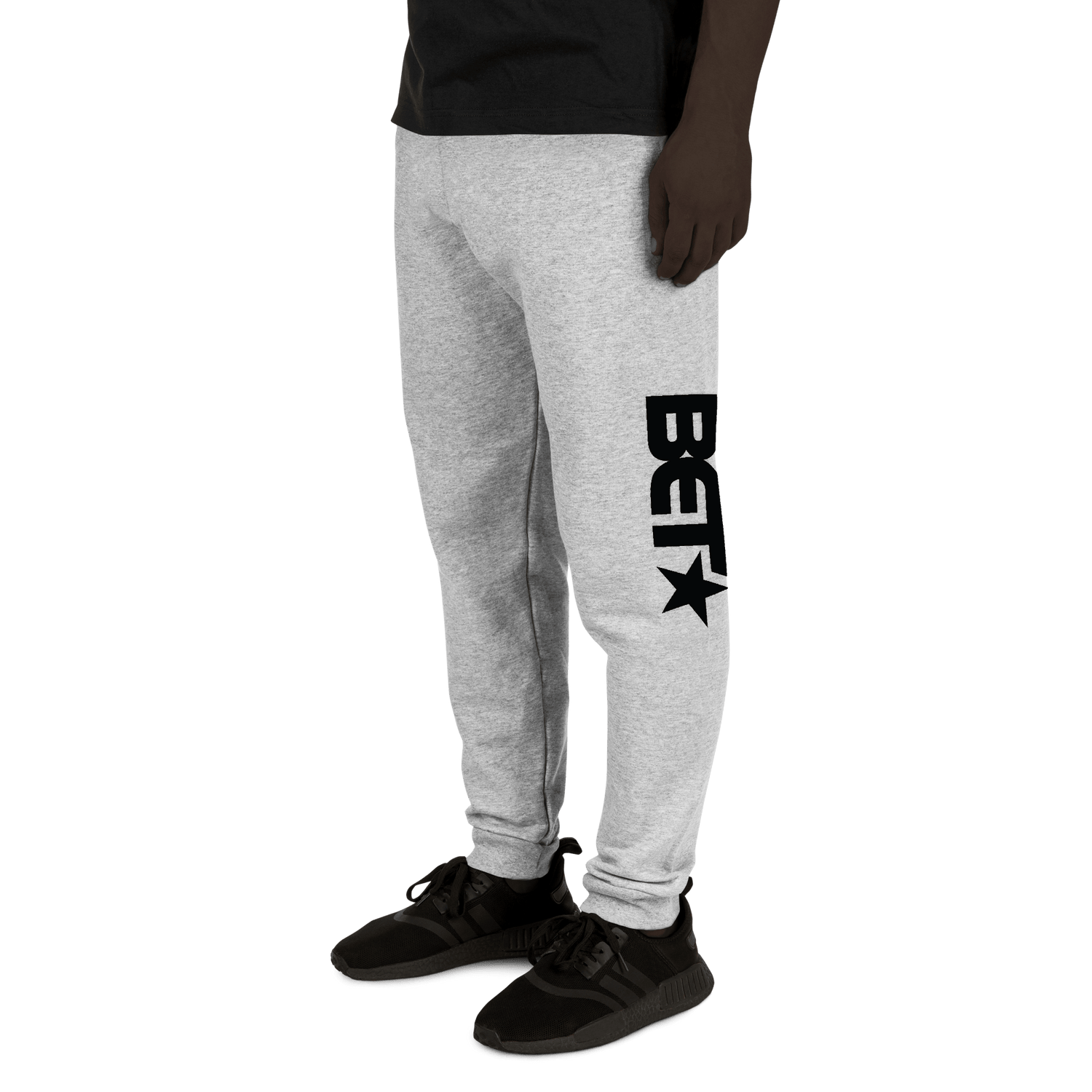 BET Classic Logo Adult Fleece Joggers - Paramount Shop