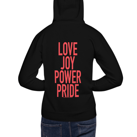 BET Love Joy Power Pride Unisex Premium Hoodie - Paramount Shop