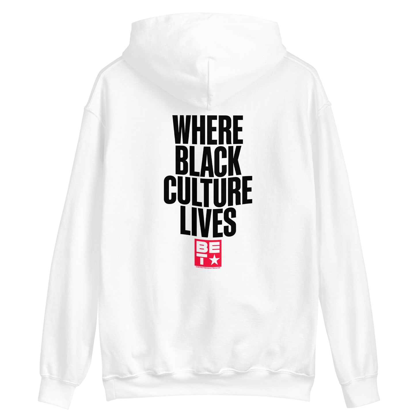 BET Where Black Culture Lives Hooded Sweatshirt - Paramount Shop