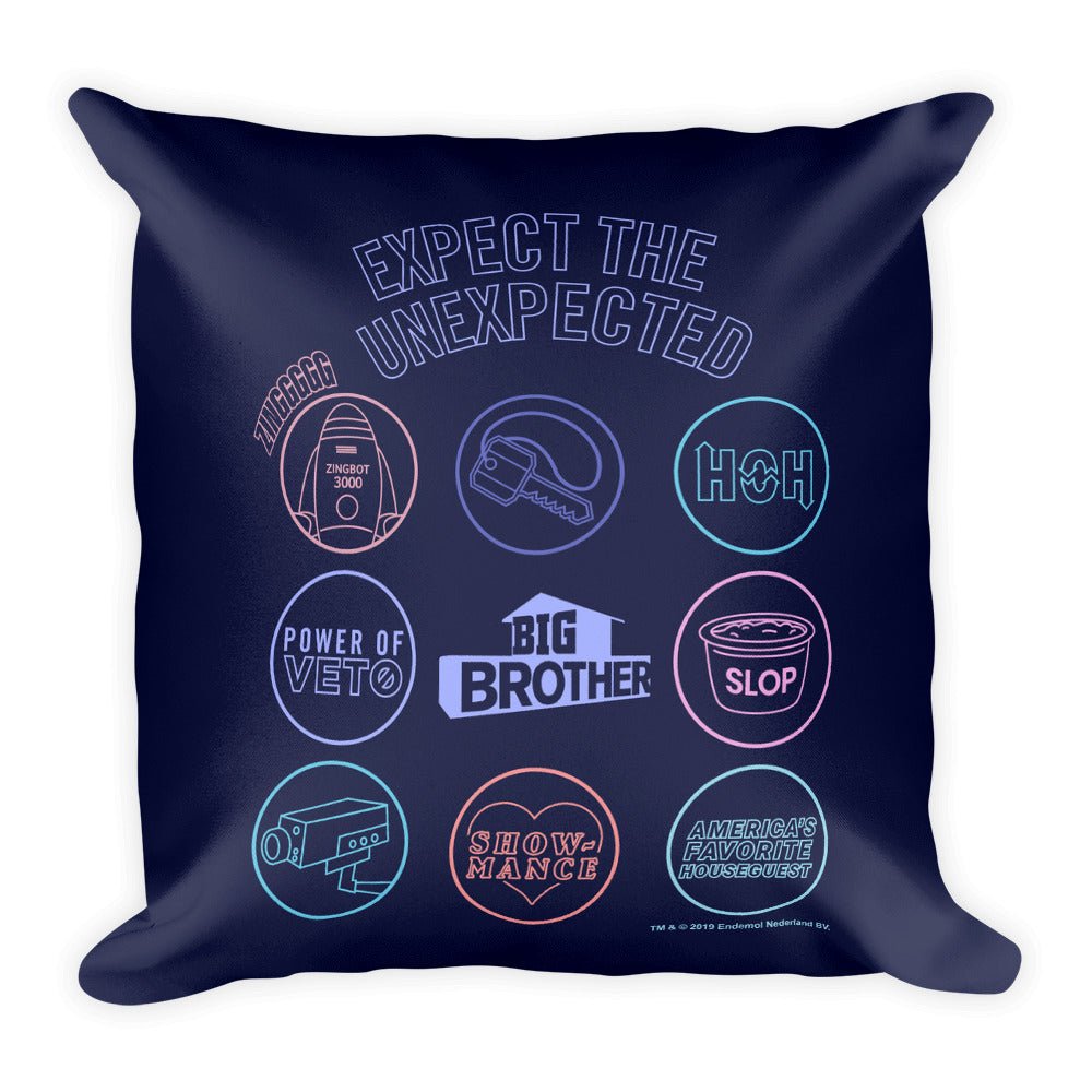 Big Brother Logo Mash Up Pillow - Paramount Shop