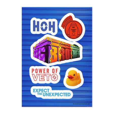 Big Brother Sticker Sheet - Paramount Shop