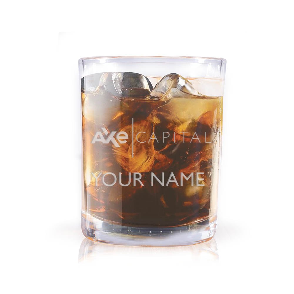 Billions Axe Capital Personalized Rocks Glass - Paramount Shop