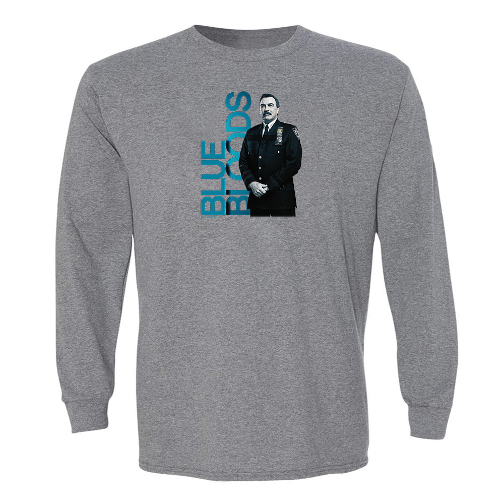 Blue Bloods Frank Reagan Adult Long Sleeve T - Shirt - Paramount Shop