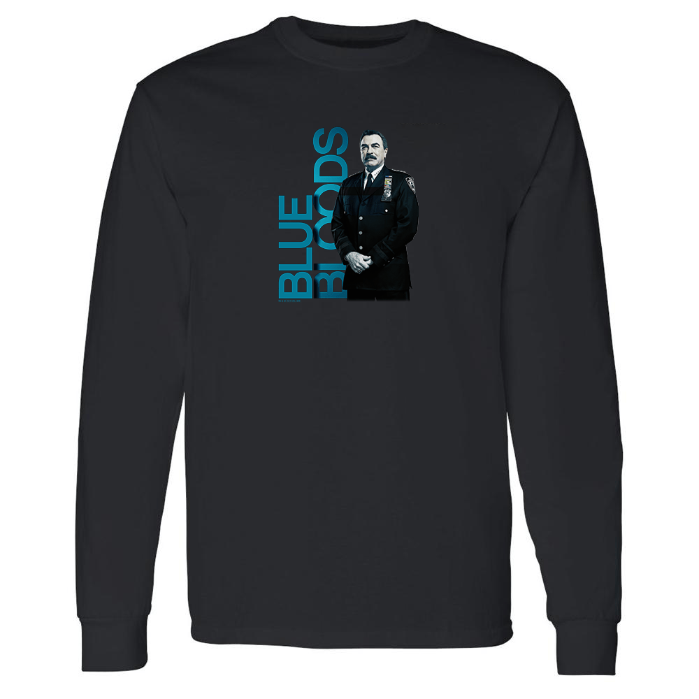 Blue Bloods Frank Reagan Adult Long Sleeve T - Shirt - Paramount Shop