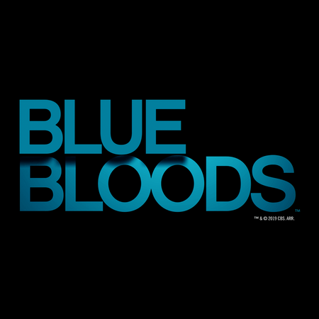 Blue Bloods Logo Adult Long Sleeve T - Shirt - Paramount Shop