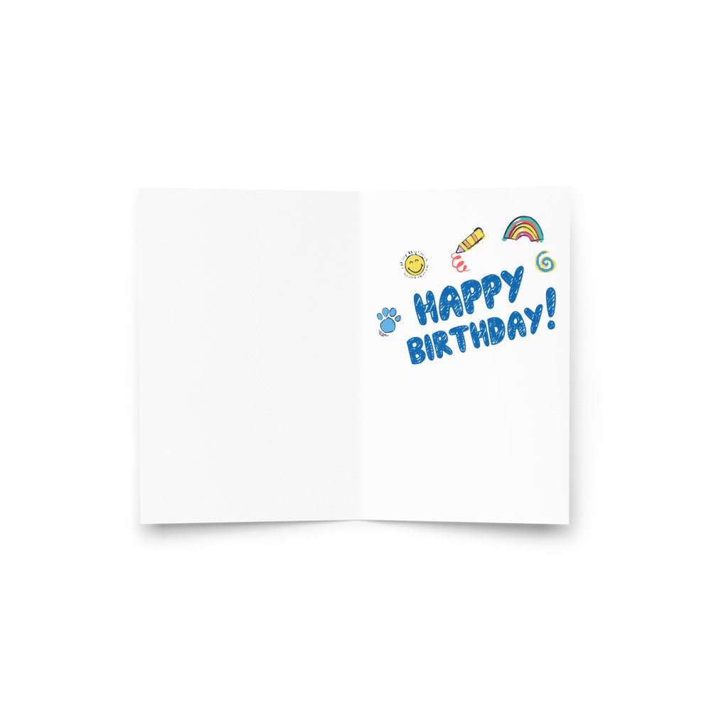 Blue's Clues Hi You! Birthday Card - Paramount Shop