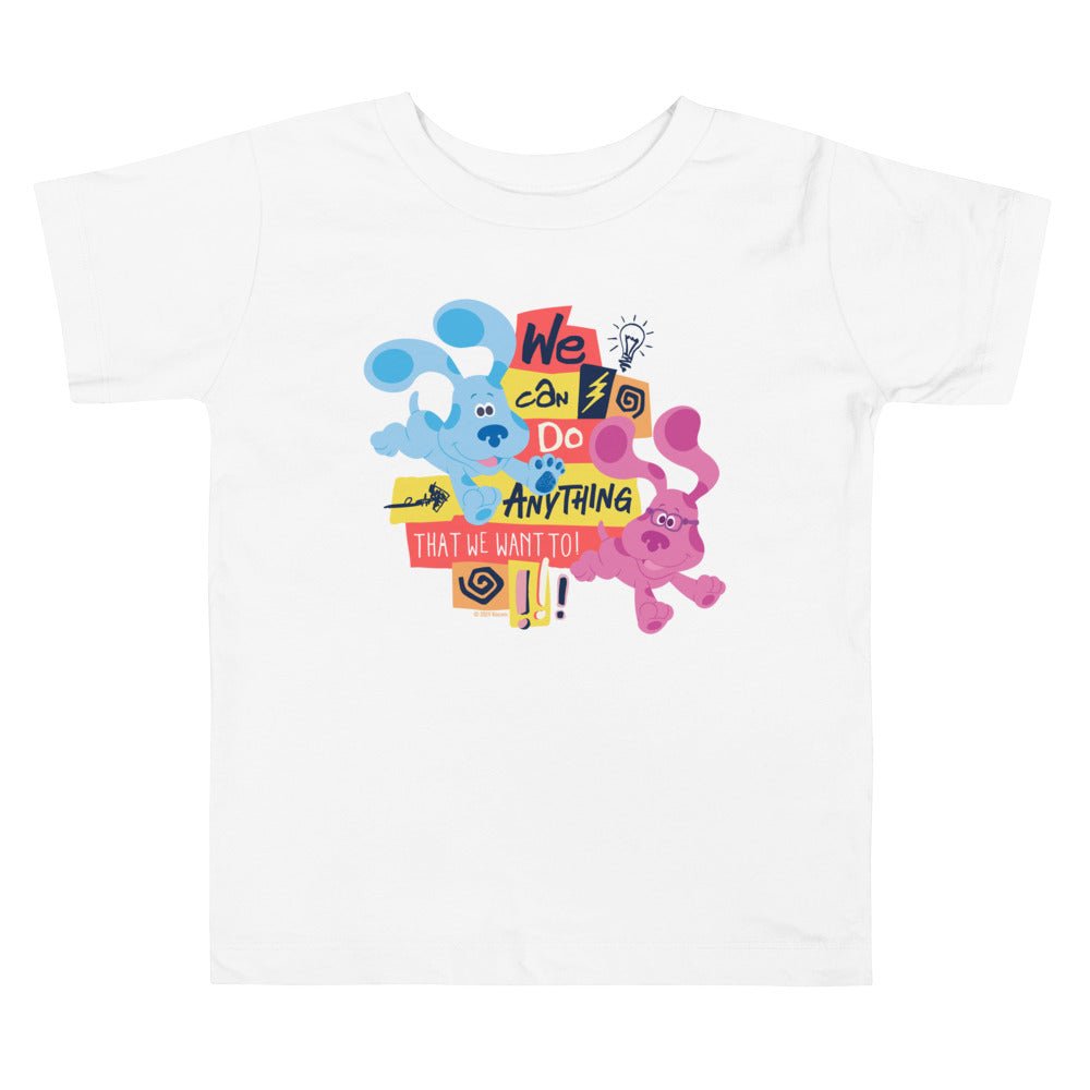 Blue's Clues We Can Do Anything Toddler T-Shirt - Paramount Shop