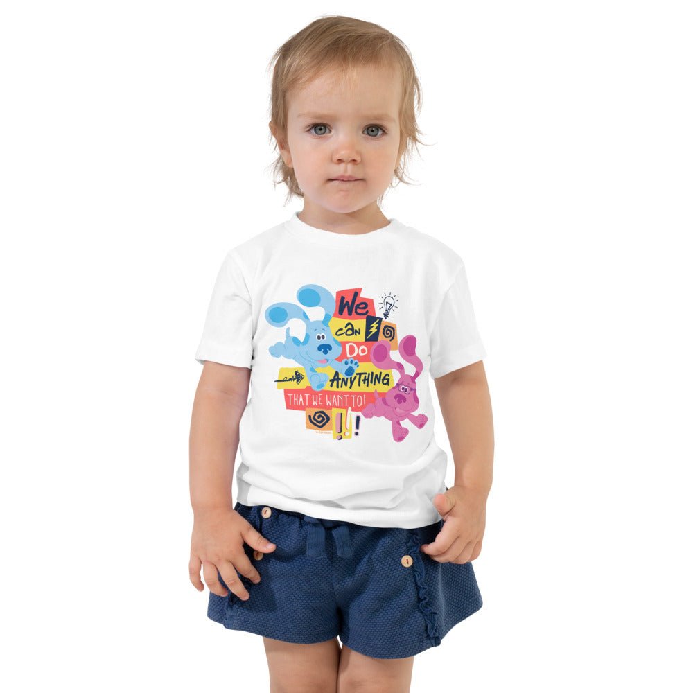 Blue's Clues We Can Do Anything Toddler T-Shirt - Paramount Shop