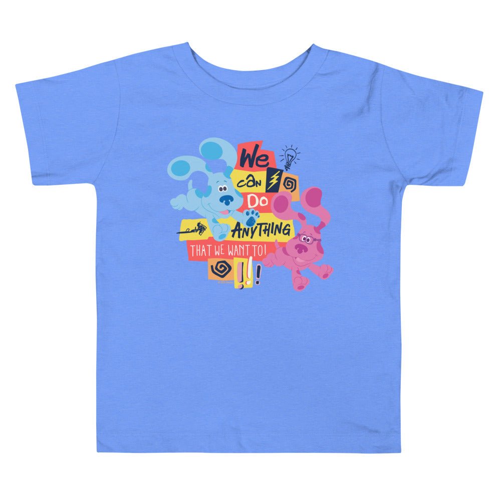 Blue's Clues We Can Do Anything Toddler T-Shirt - Paramount Shop