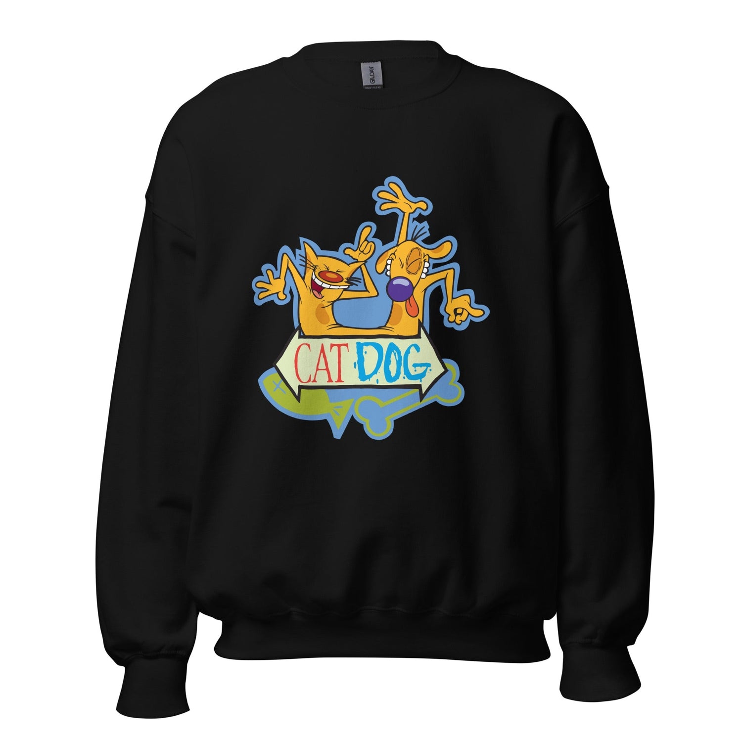 CatDog Dance Adult Crewneck Sweatshirt - Paramount Shop