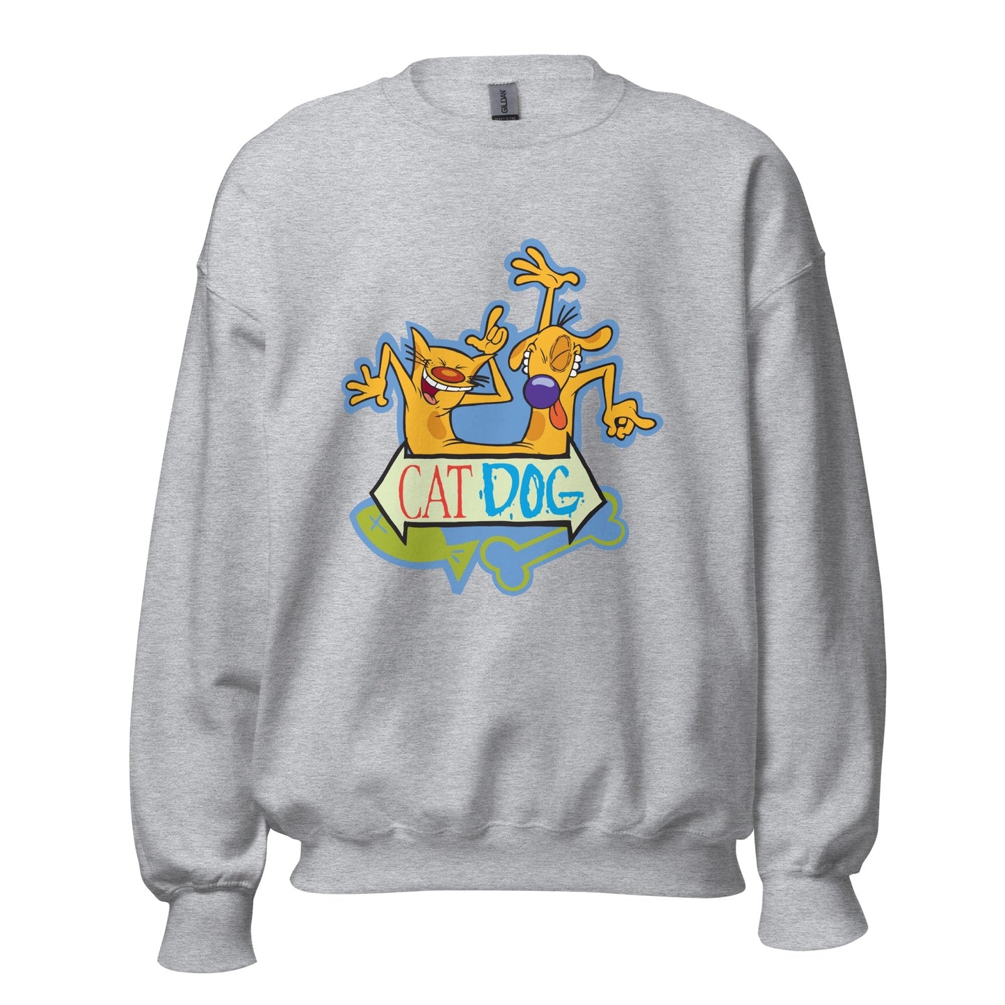 CatDog Dance Adult Crewneck Sweatshirt - Paramount Shop