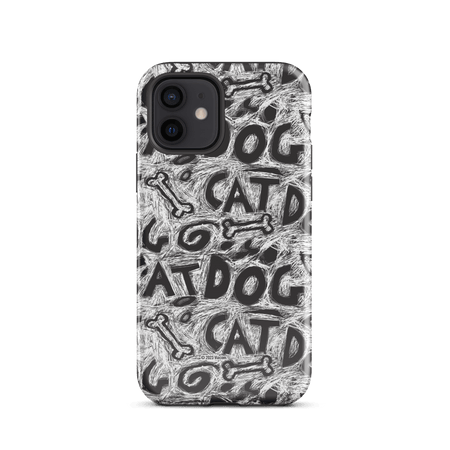 CatDog Scratch Pattern Tough Case for iPhone - Paramount Shop