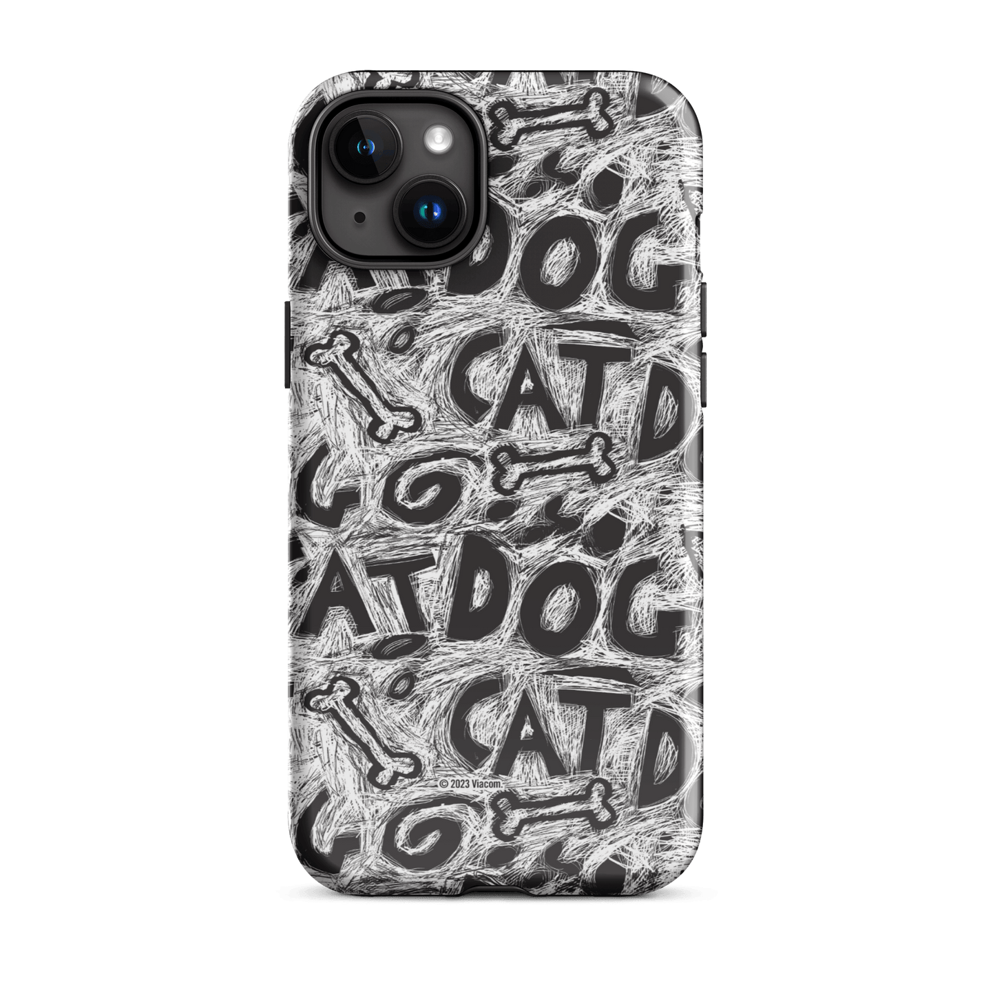 CatDog Scratch Pattern Tough Case for iPhone - Paramount Shop