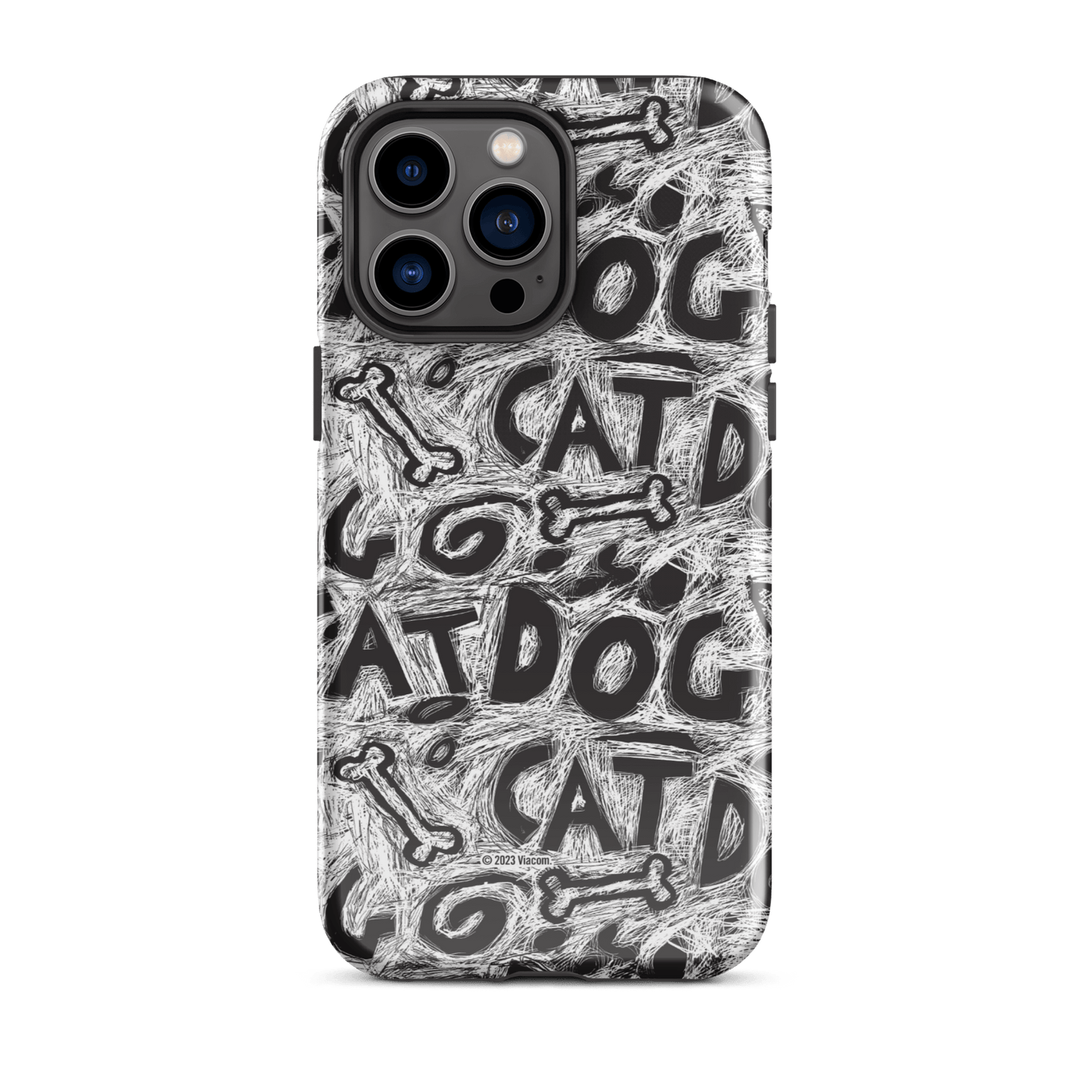 CatDog Scratch Pattern Tough Case for iPhone - Paramount Shop